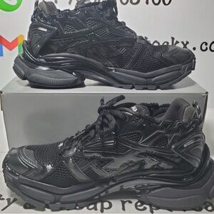 Balenciaga Black Athletic Sneakers